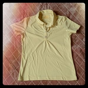 Sport Haley Butter Yellow Golf Polo, Short Sleeve